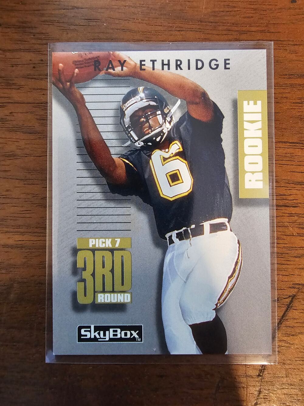 Ray Ethridge 1992 Skybox Primetime #330 - Chargers - Rookie - NFL - Fresh Pull